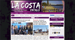 Desktop Screenshot of fmlacosta925.com.ar
